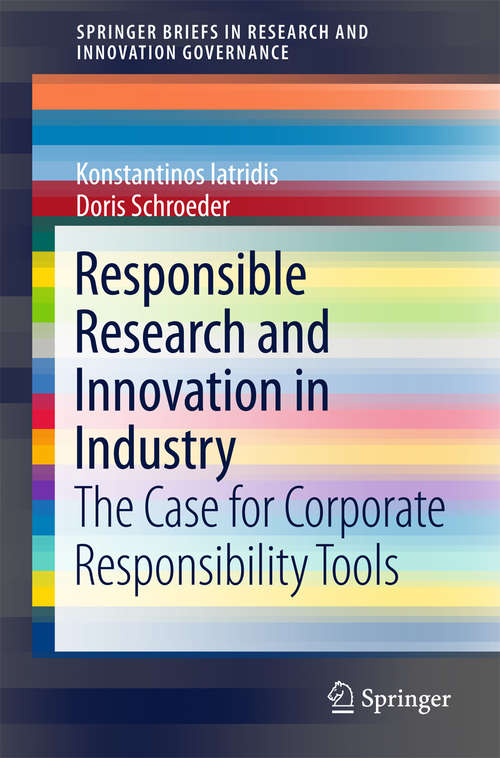 Book cover of Responsible Research and Innovation in Industry