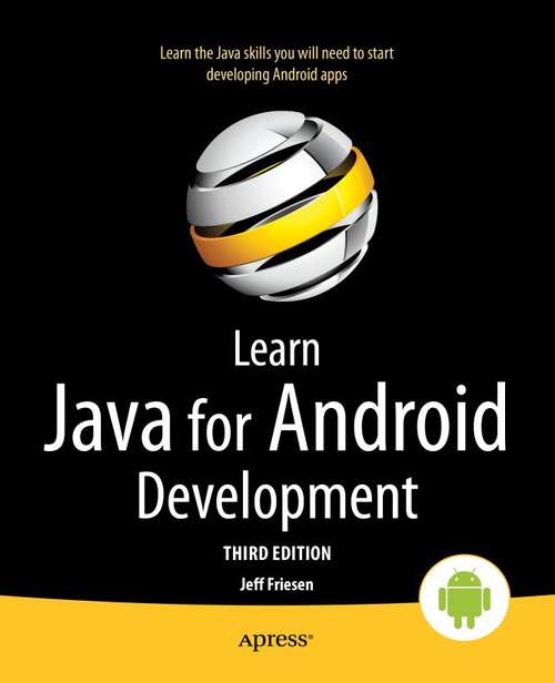 Book cover of Learn Java for Android Development