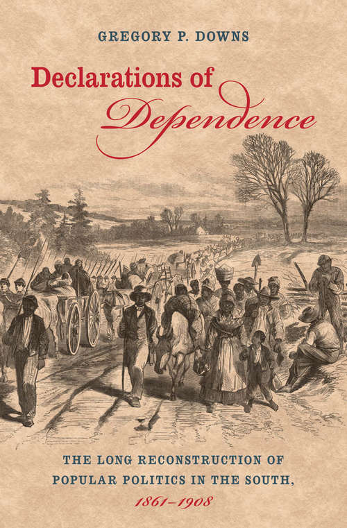 Book cover of Declarations of Dependence The Long Reconstruction of Popular Politics in the South, 1861 - 1908