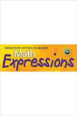 Book cover of Houghton Mifflin Math Expressions, Homework and Remembering, Volume 2