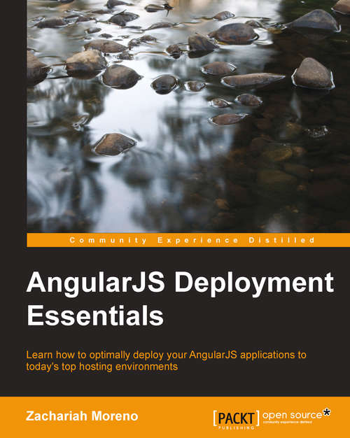 Book cover of AngularJS Deployment Essentials