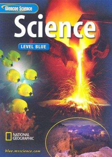 Book cover of Glencoe Science: Level Blue