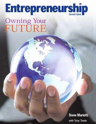 Book cover of Entrepreneurship: Owning Your Future, 11 ed.