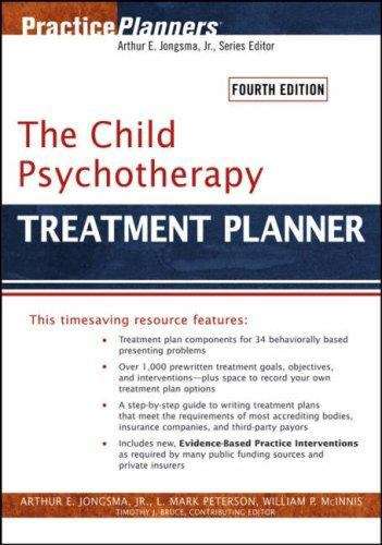 The Child Psychotherapy Treatment Planner (Fourth Edition)