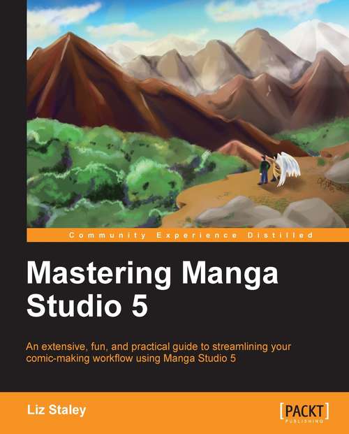 Book cover of Mastering Manga Studio 5