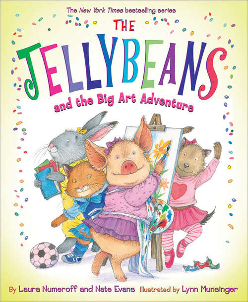 Book cover of The Jellybeans and the Big Art Adventure