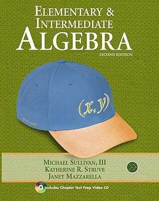Book cover of Elementary and Intermediate Algebra (2nd Edition)