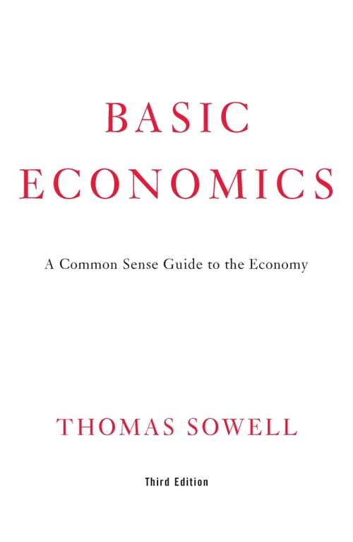 Book cover of Basic Economics