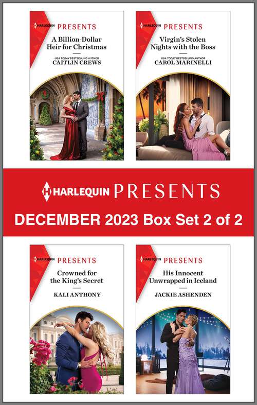 Book cover of Harlequin Presents December 2023 - Box Set 2 of 2 (Original)