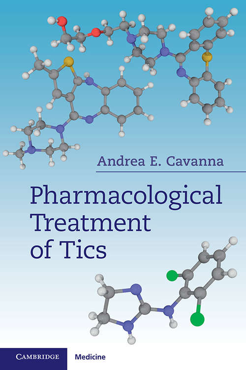 Book cover of Pharmacological Treatment of Tics