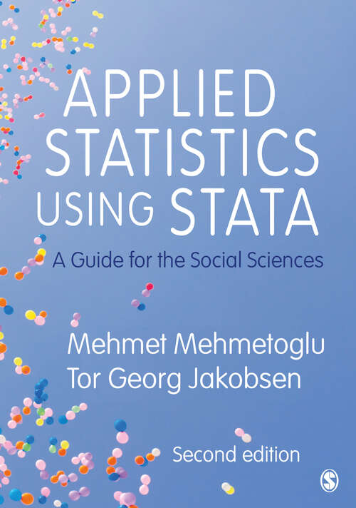 Book cover of Applied Statistics Using Stata: A Guide for the Social Sciences (Second Edition)