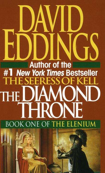 Book cover of The Diamond Throne (The Elenium #1)