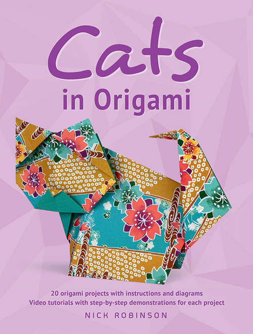 Book cover of Cats in Origami