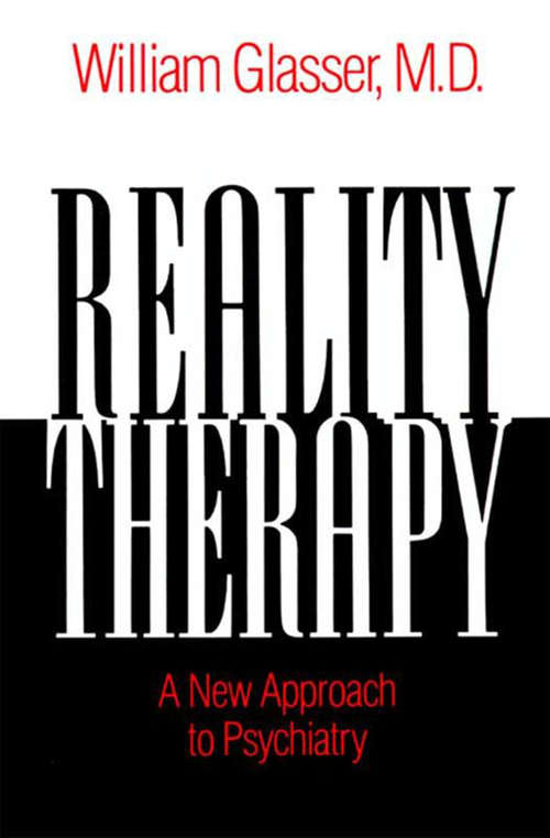 Book cover of Reality Therapy