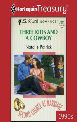 Book cover of Three Kids and a Cowboy