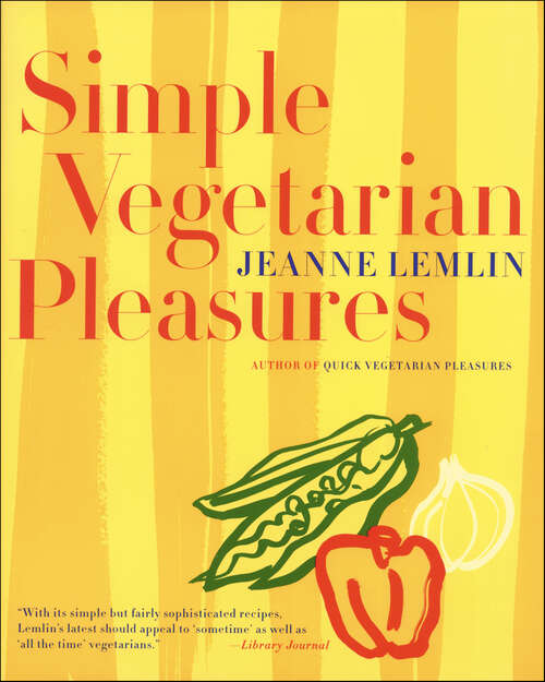 Book cover of Simple Vegetarian Pleasures