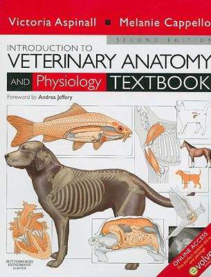 Book cover of Introduction To Veterinary Anatomy And Physiology Textbook