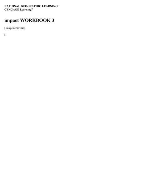 Book cover of Impact 2: Workbook
