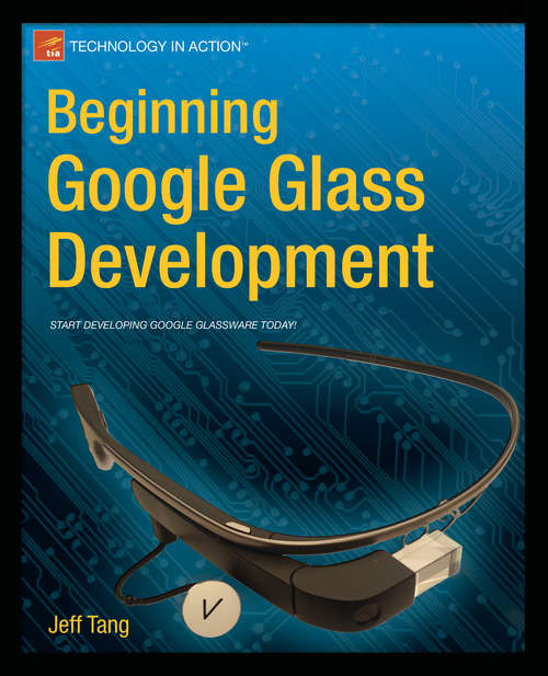 Book cover of Beginning Google Glass Development