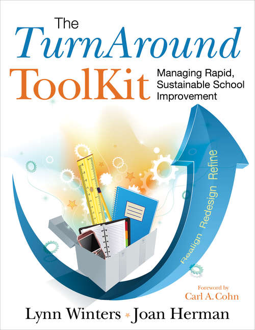 Book cover of The TurnAround ToolKit: Managing Rapid, Sustainable School Improvement