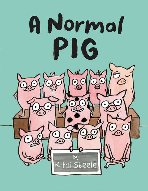Book cover of A Normal Pig