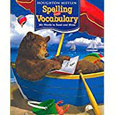 Book cover of Spelling and Vocabulary: My Words to Read and Write