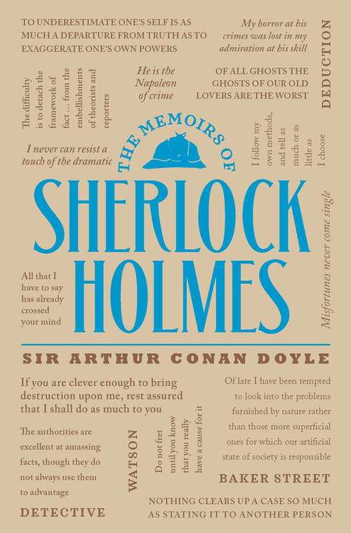 Book cover of The Memoirs of Sherlock Holmes: Revised Edition Of Original Version (Word Cloud Classics)