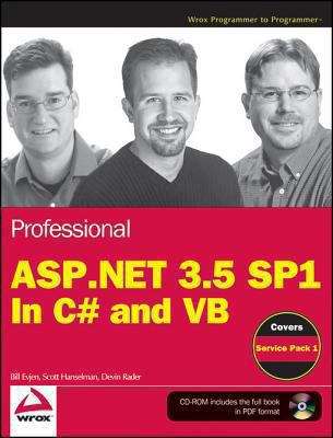 Book cover of Professional ASP.NET 3.5 SP1 Edition