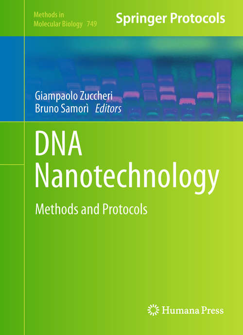 Book cover of DNA Nanotechnology
