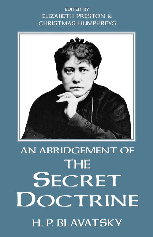 Book cover of An Abridgement of the Secret Doctrine