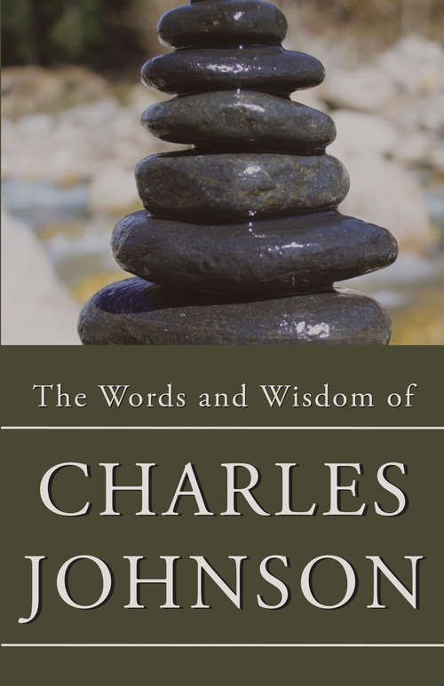Book cover of The Words & Wisdom of Charles Johnson