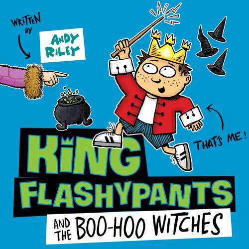 Book cover of King Flashypants and the Boo-Hoo Witches: Book 4 (King Flashypants #4)