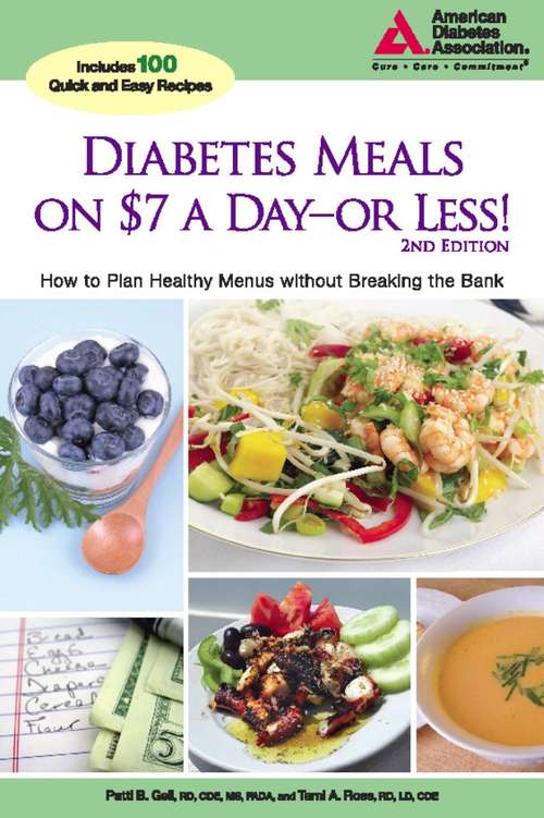 Book cover of Diabetes Meals on $7 a Dayor Less!