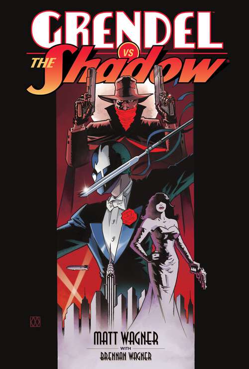 Book cover of Grendel vs. The Shadow