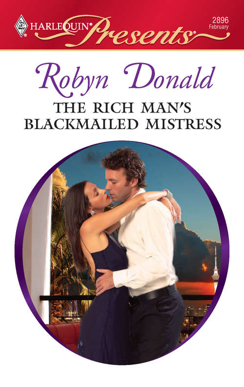 Book cover of The Rich Man's Blackmailed Mistress