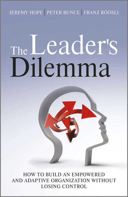 Book cover of The Leader's Dilemma