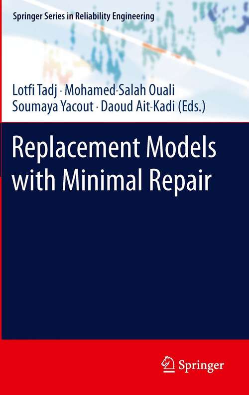 Book cover of Replacement Models with Minimal Repair
