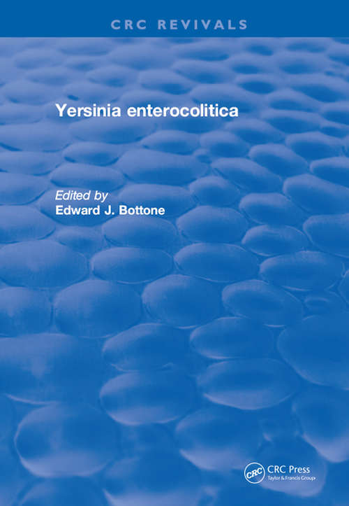 Book cover of Yersinia Enterocolitica