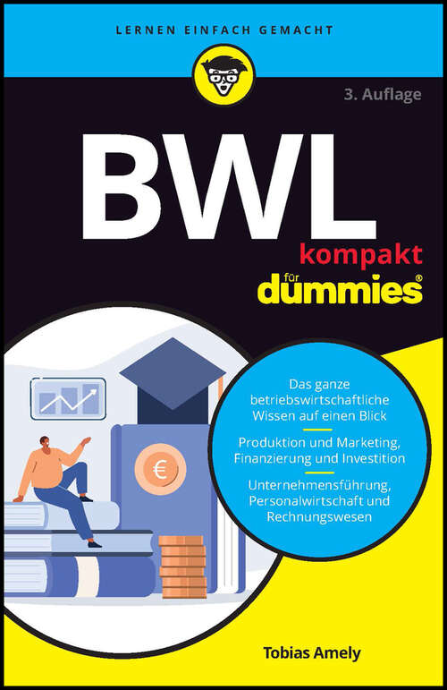 Book cover of BWL kompakt für Dummies (3. Auflage) (Für Dummies)