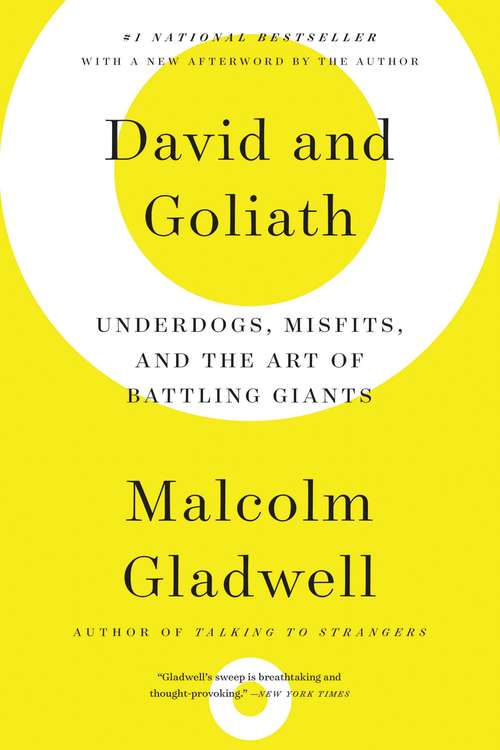 Book cover of David and Goliath