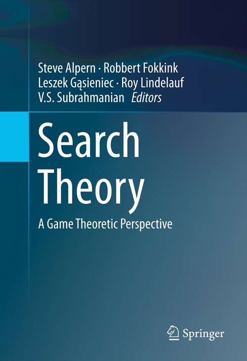 Book cover of Search Theory