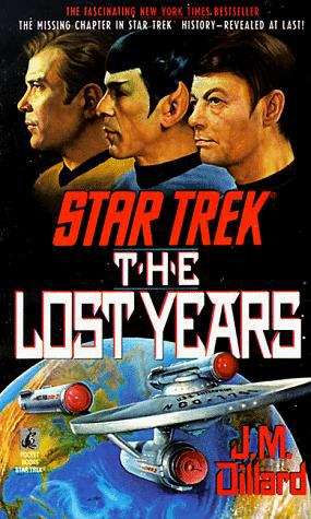 Book cover of Star Trek® The Lost Years