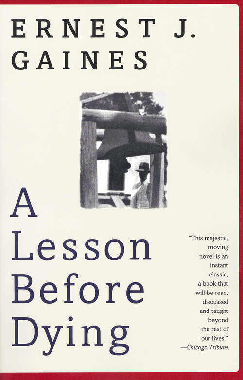 Book cover of A Lesson Before Dying