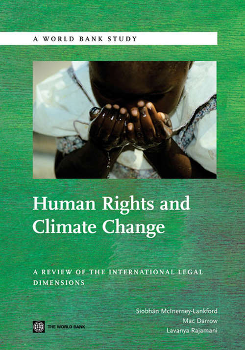 Book cover of Human Rights and Climate Change