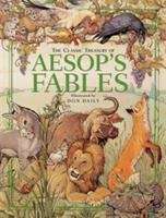 Book cover of The Classic Treasury Of Aesop's Fables