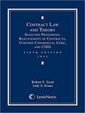 Contract Law And Theory: Selected Provisions: Restatement Of Contracts And Uniform Commercial Code, 2013 Edition