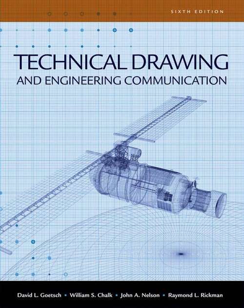 Book cover of Technical Drawing and Engineering Communication