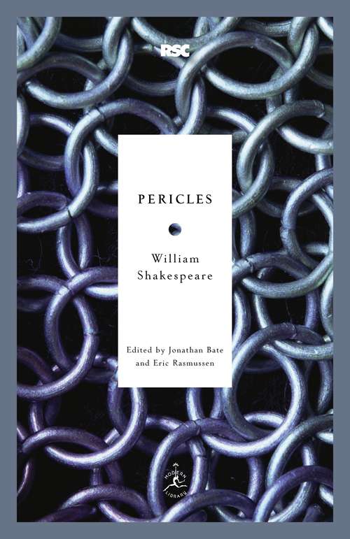 Book cover of Pericles: Prince Of Tyre (Modern Library Classics)