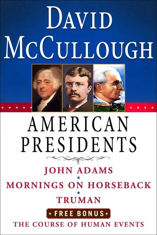Book cover of David McCullough American Presidents E-Book Box Set