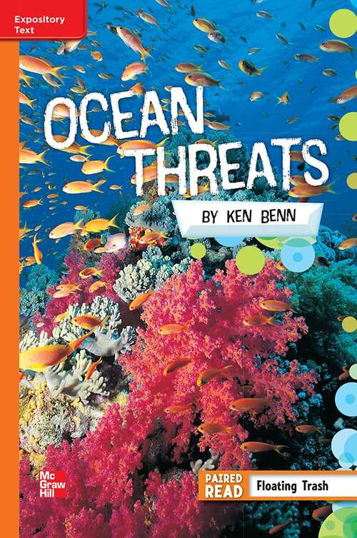 Book cover of Ocean Threats [Approaching Level, Grade 5]